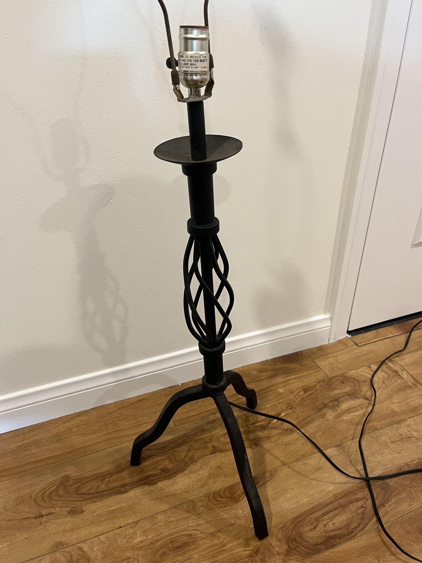 Tall Vintage Antique Lamp