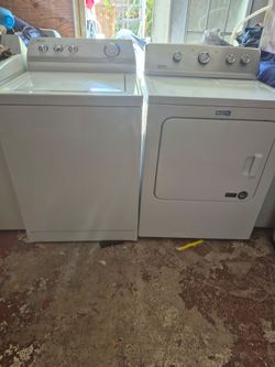 Maytag washer and dryer