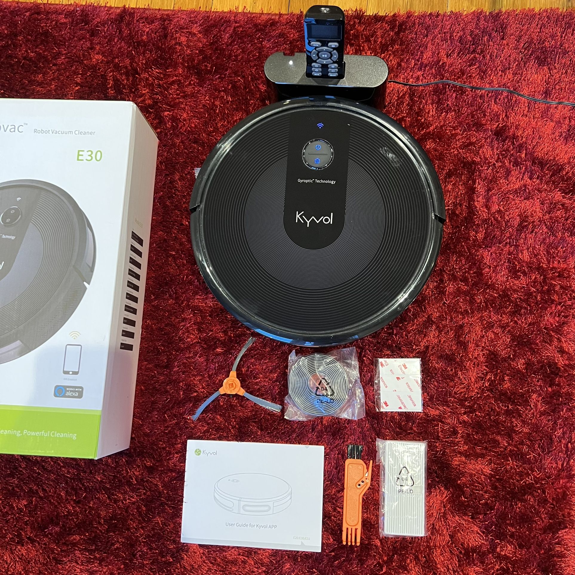 Kyvol Cybovac E30 Robot Vacuum Cleaner 2200Pa Smart Navigation App&Voice Control