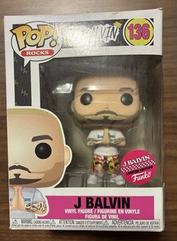 Funko Pop! Rocks J Balvin #136 Limited Edition Pop! Vinyl Music Figure