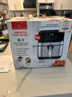 Air fryer elite home