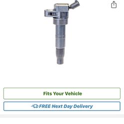 2012 Kia Forte Denso Ignition Coil Qty 4 New