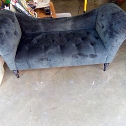 Velvet Chaise Lounge 
