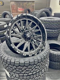 TIS Off-Road 547BM 20” Wheels 33” MT Tires Package Deal Fits Jeep Wrangler Ram 1500 5Lug,WE FINANCE