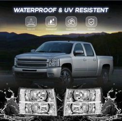2007-2013 CHEVY SILVERADO HEADLIGHTS