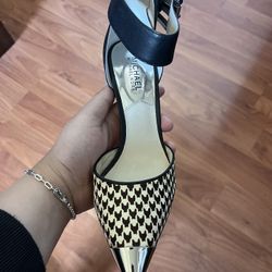 Michael Kors Women’s Real Cow Fur Heals