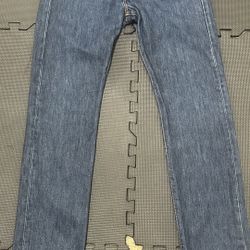 3 levi’s 501 washed jeans, 1 dickies work pants