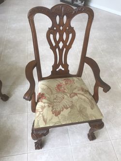 8 dining room chairs with arms