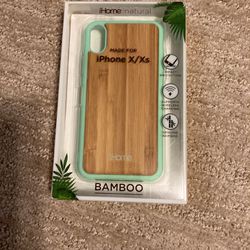 iPhone X/Xs Bamboo Case - New