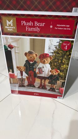 Plus bear family  set 4