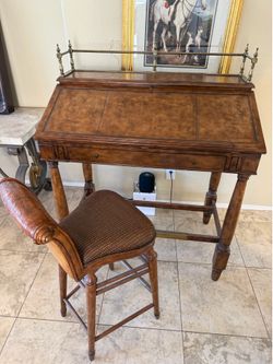 Thomasville Hemingway hightop desk and stool
