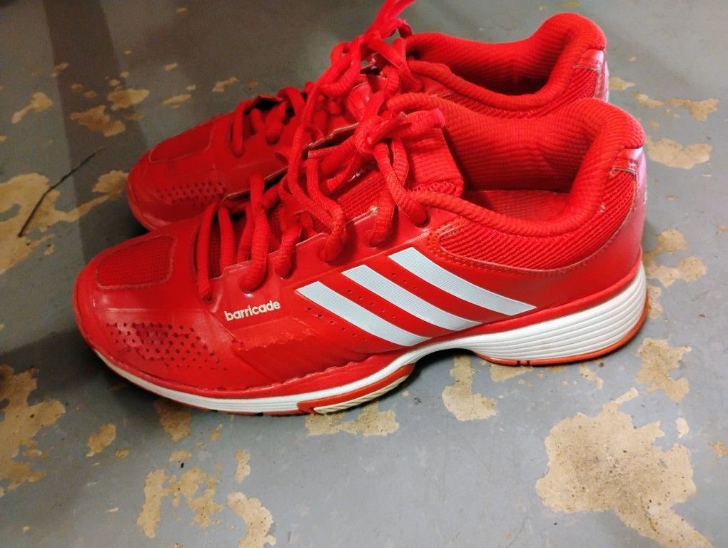 Red Adidas Retro Still Coo Shoes Deal