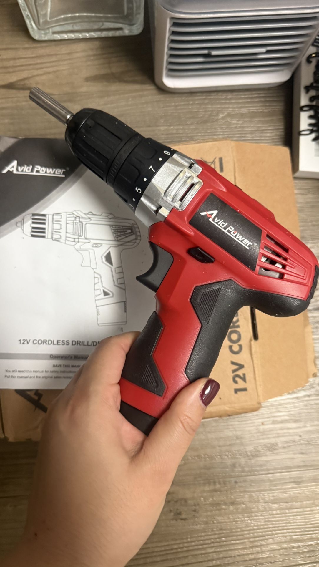 “Like New” Avid Power Drill – Just Drill + Charger + Manual 🔧