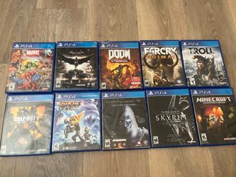 10 ps4 games