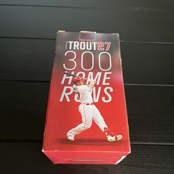 Mike Trout 300 Home Runs Bobblehead