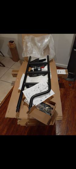 Foldable pickup truck bed tailgate ladder step $75 new