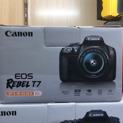Canon EOS Rebel T7 DSLR Camera with 18-55mm Lens