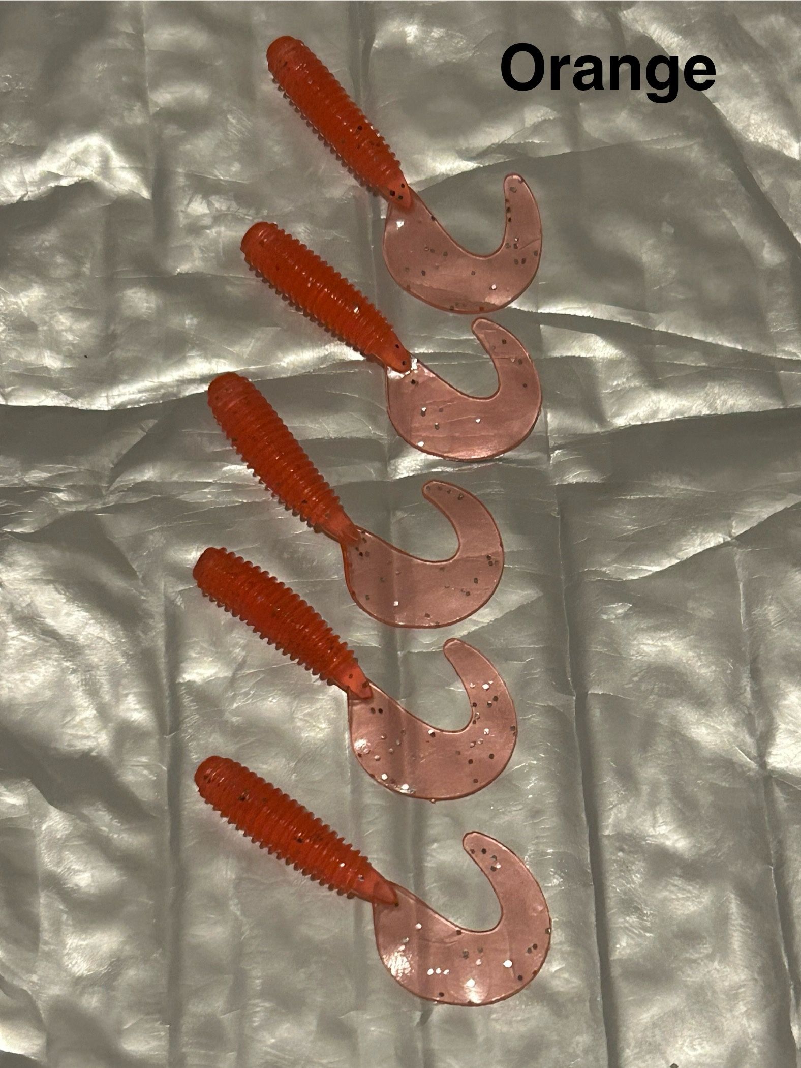 Orange Curly Tail Grub