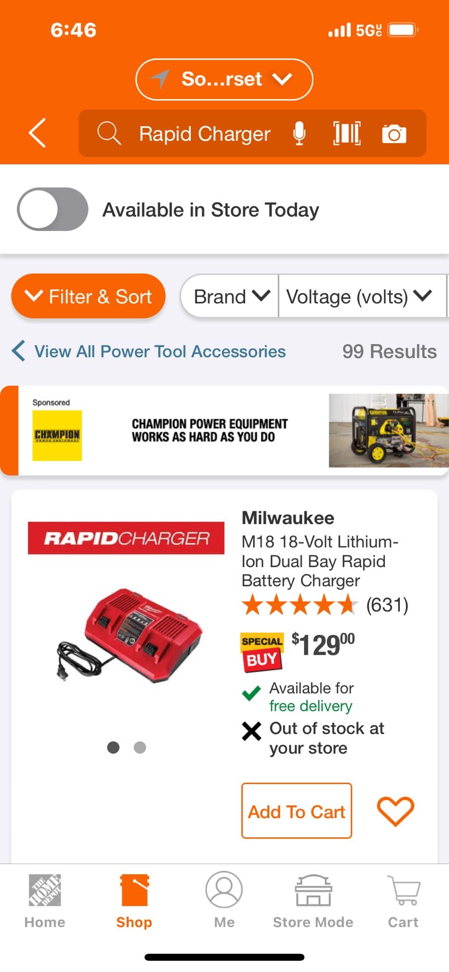 Dual Milwaukee M18 Rapid Charger $100