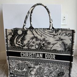 Christian Dior Book Tote