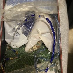 Beads Blue And Green 