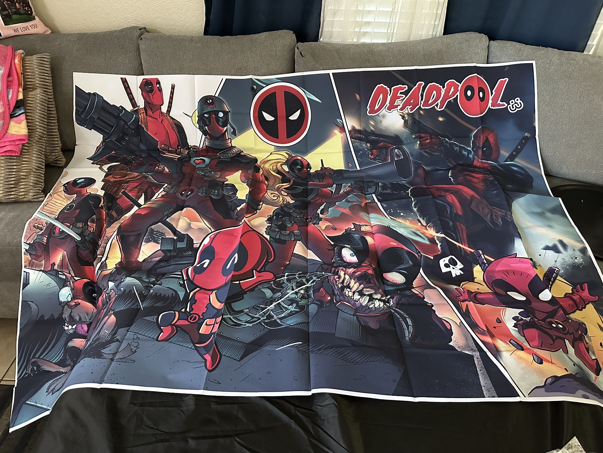New, A Very Large Deadpool Banner/Backdrop