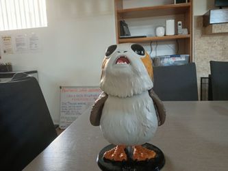 Star was Funko pop porg bobblehead