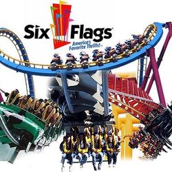 SIX FLAGS MAGIC MOUNTAIN SREAM BREAK 🎢🎢🍿🥤🍭🍦(4) DIGITAL TICKETS 🎟️ 🎟️🎟️🎟️ $200 PRICE FIRM 