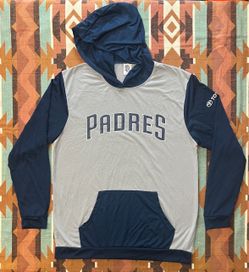 2019 San Diego Padres MLB SGA Blue Gray Hoodie Long Sleeve Shirt Unisex Adult XL