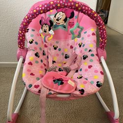 Baby Girl Bouncer Chair