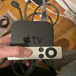 Apple Tv 3rd Gen with remote and box