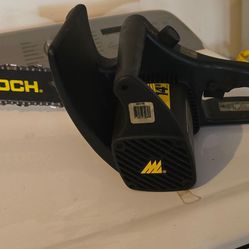 14" mcculloch electric chainsaw