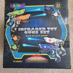 Awefun Laser Tag set - Age 8-12 - Kidpal Infrared Laser Tag Set with Gun and Vest