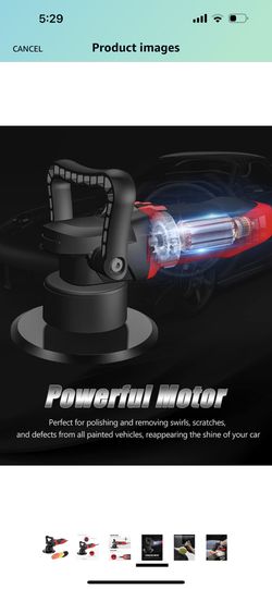  AVID POWER Buffer Polisher, 6-inch Dual Action/DA Polisher  For Car Detailing, Random Orbital Car Buffer Polisher Waxer Kit