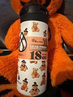 Halloween Teddy Bear Bottle
