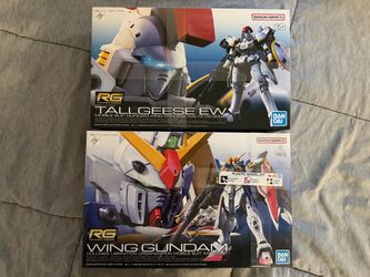 Gundam wing Gundam rg and tallgeese ew rg bundle