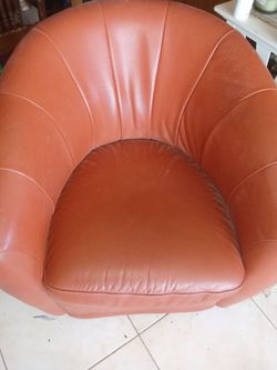 Leather chairs