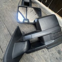 Towing Mirrors-Chevy Silverado 1500: 2014-2018