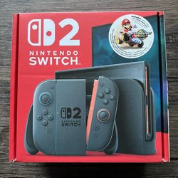Nintendo Switch 2 With Mario Kart World 