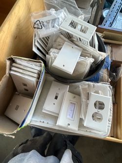 Electrical plates covers outlets, difference, switch dimmers