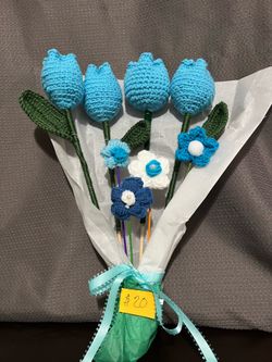 Flores a crochet