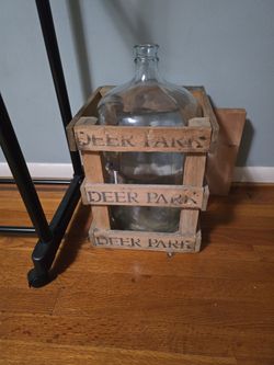 Water Jug With Crate  35.00 
