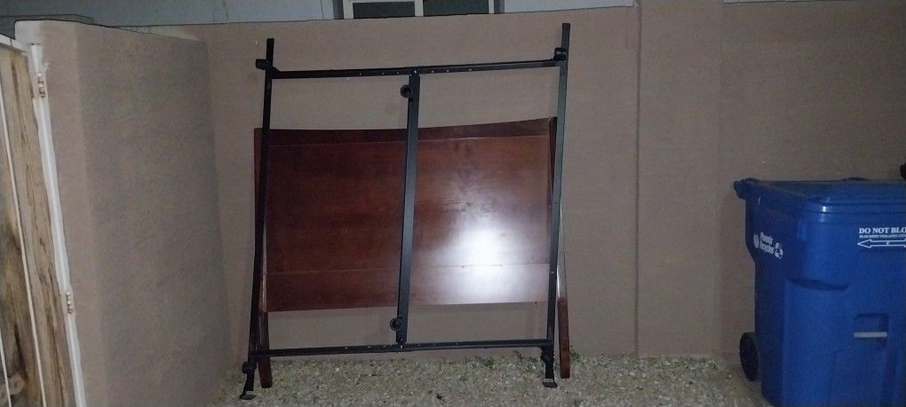 Queen Bed Frame & Headboard
