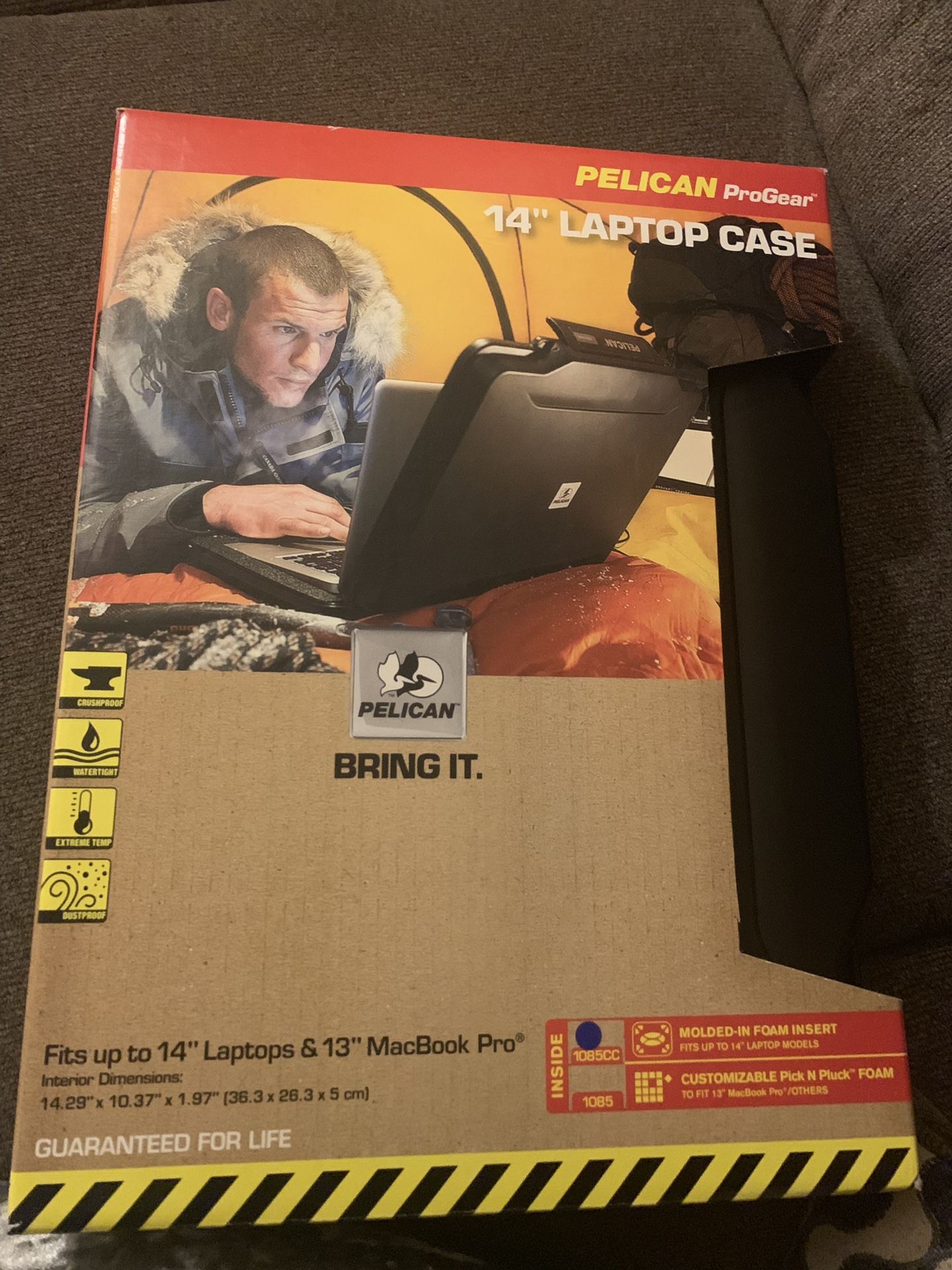 Heavy duty laptop case