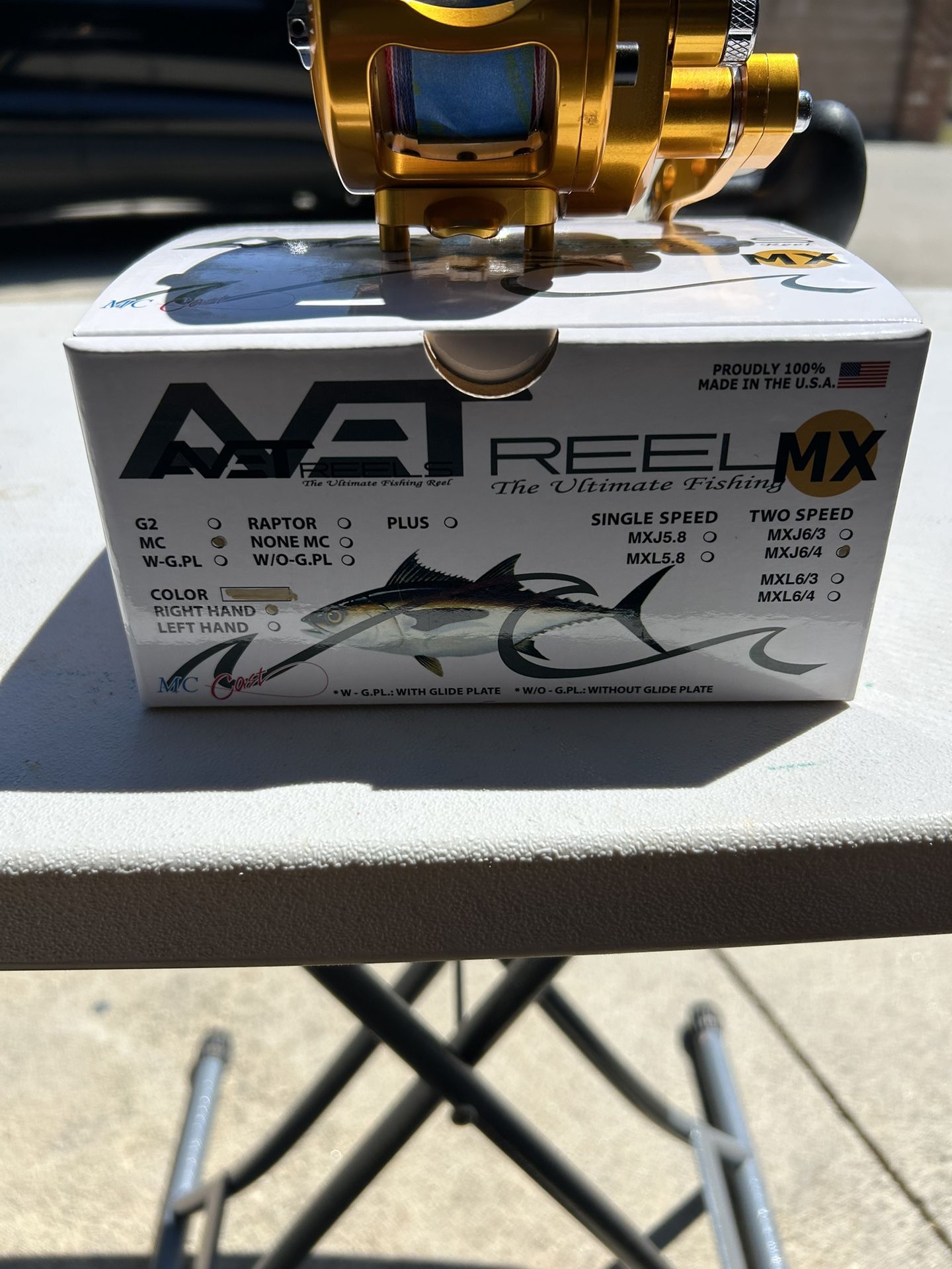 Avet MXJ 6/4 MC 2 Speed Gold