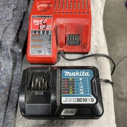 Milwaukee M12 M18 Makita 12V CXT charger