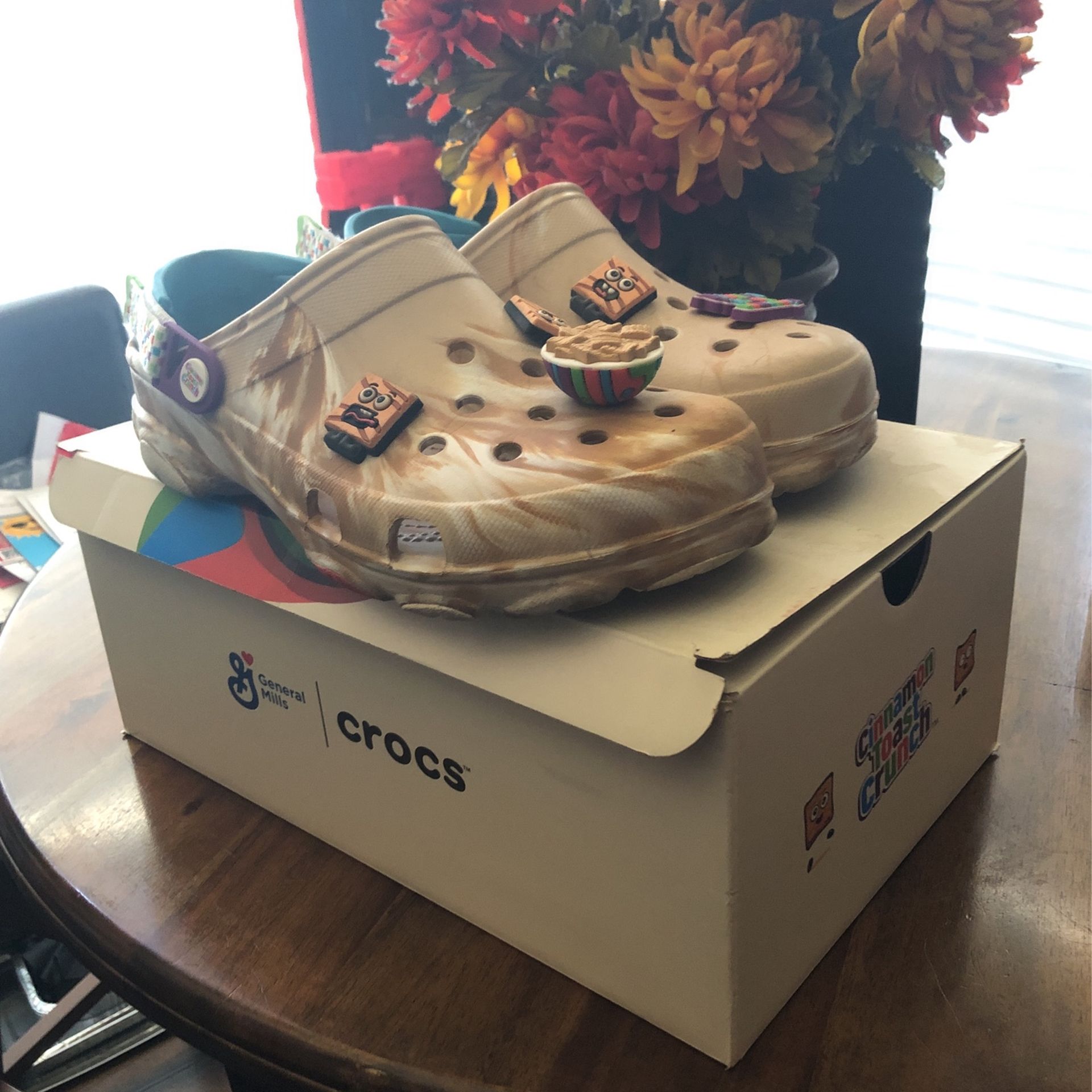 Cinnamon Toast Crunch Crocs