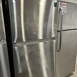 Top Freezer Stainless Steel 30” Inch Refrigerator