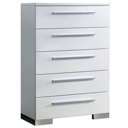 White Gloss Chest