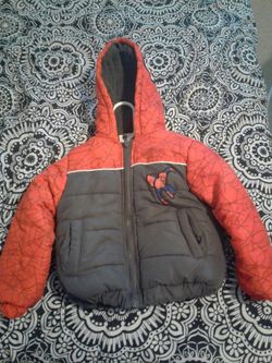 2t spiderman coat